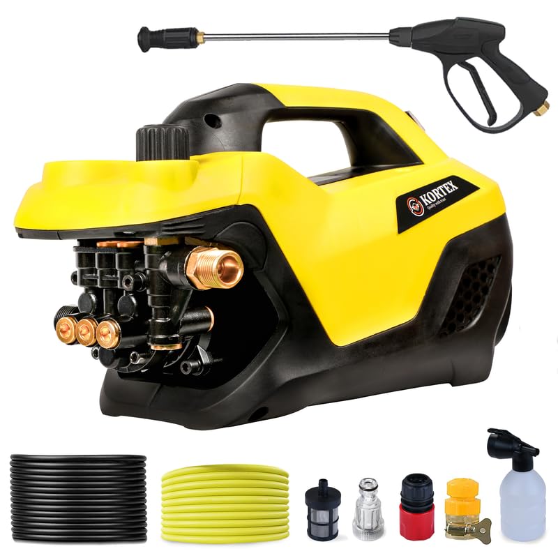 Kortex Y10 High Pressure Washer - Powerful Cleaning -1 Kortex Y10 High Pressure Washer - Powerful Cleaning -1