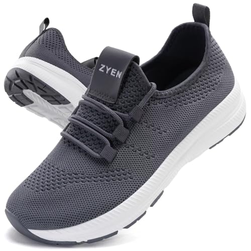 Image of ZYEN Wide Toe Box Shoes Women Non-Slip Ultra Light Running Sneakers Extra Wide Feet Arch Support Walking Shoes Tennis Diabetes Breathable Gym Workouts 6-12
