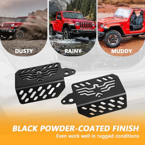 JHD-TOGO Foot Pegs for Jeep Wrangler JK JL 2007-2026 & Gladiator JT (2 PCS) by JHD-TOGO - Used condition - Image 4