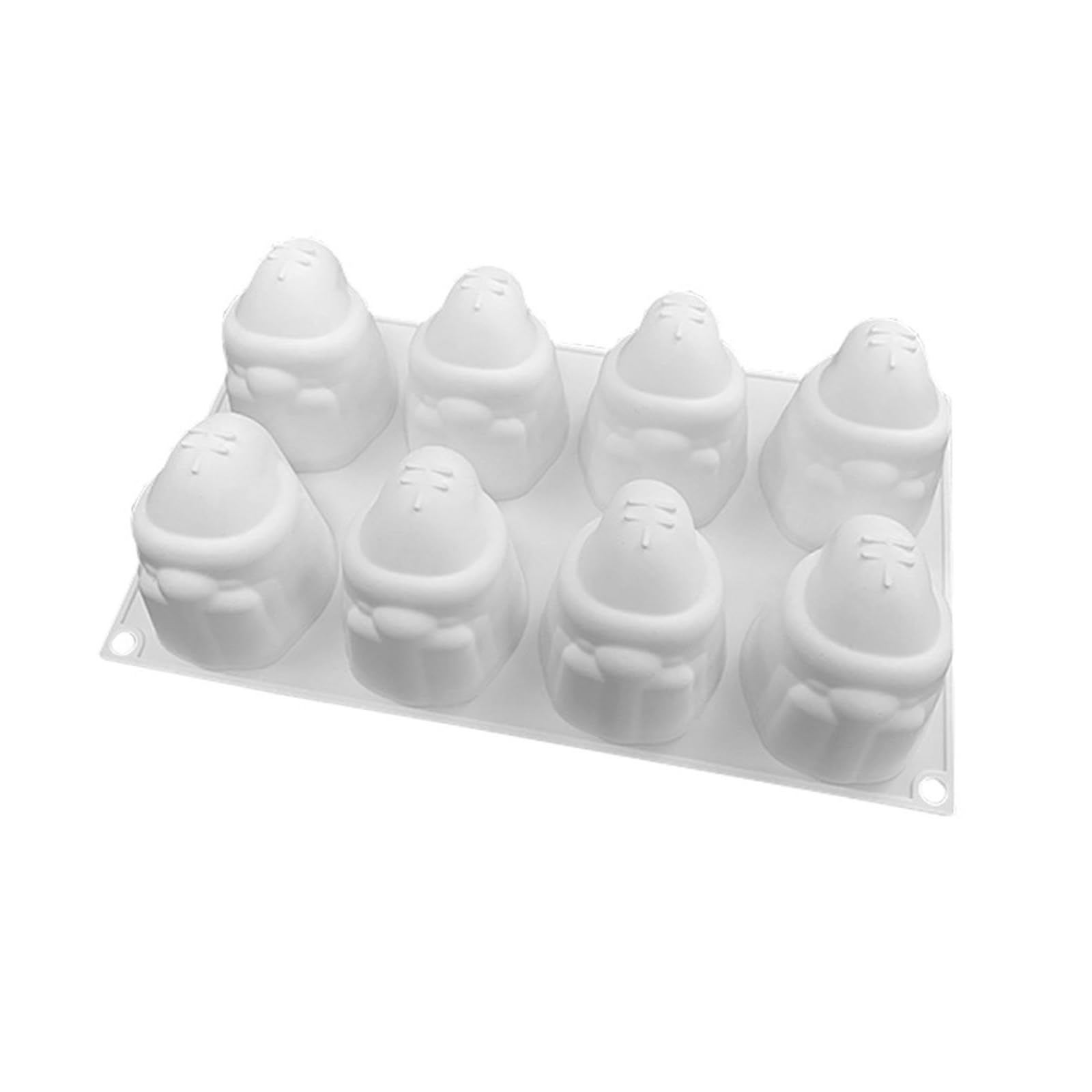Silikonformen, Fondantformen, Schokoladenform, Weihnachtsbaum/Weihnachtsmänner, Silikonmaterial, Backzubehör for die Küche, Backen, Weihnachtssüßigkeitsformen for Schokolade ( Color : Multicolor )