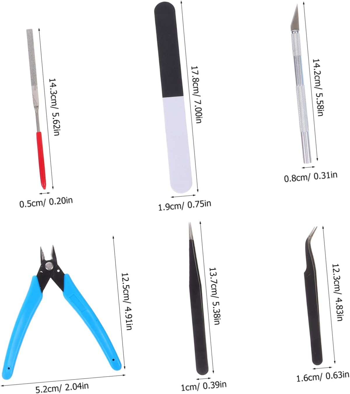 ARTIBETTER 1set Modeling Tool Kit for Toy Model Building and Repair Portable Hobby Tools for Aircraft and Miniatures Essential Accessories for Enthusiasts