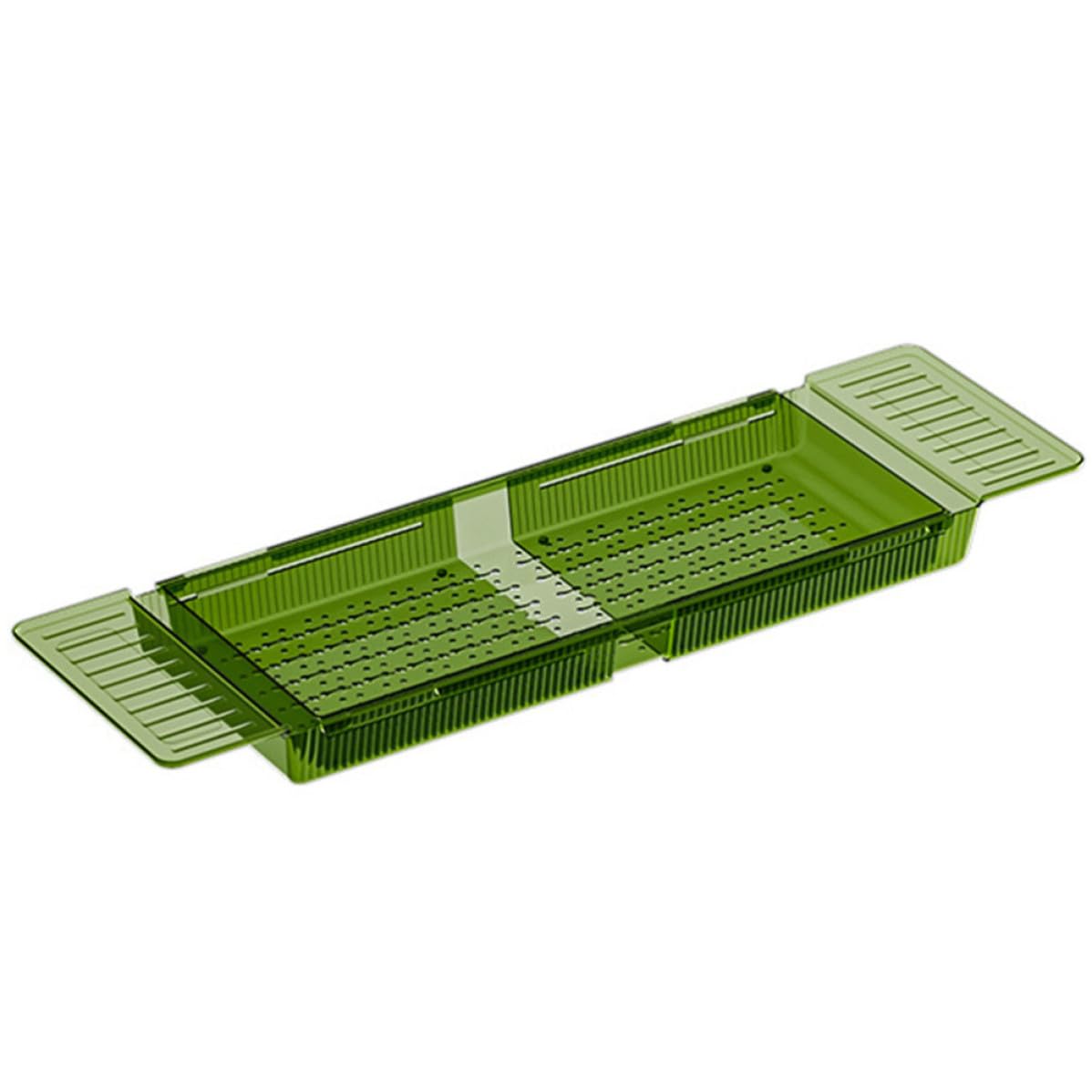 Bandeja Adecuado para Sostener Teléfono y Tablet de Bañera Verde Diseño Antideslizante Ajustable de Pet y Estructura Resistente para Baño Baño
