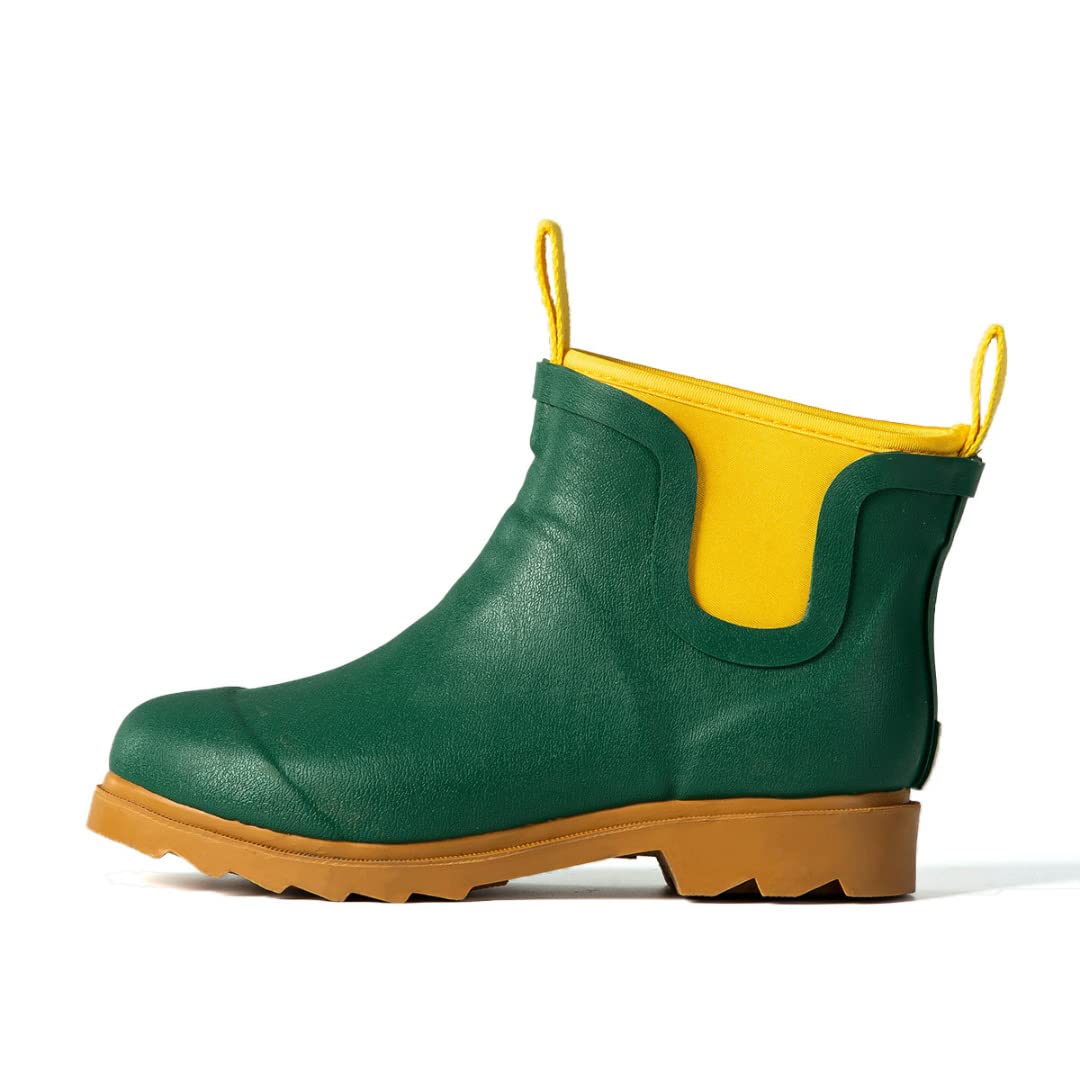 Neoprene Short Rain Boots for Women,Waterproof Womens Rubber Boots,Stylish  Chelsea Rain Boots Women,Wide Calf Womens Rain Boots Ankle,Ladies Rain