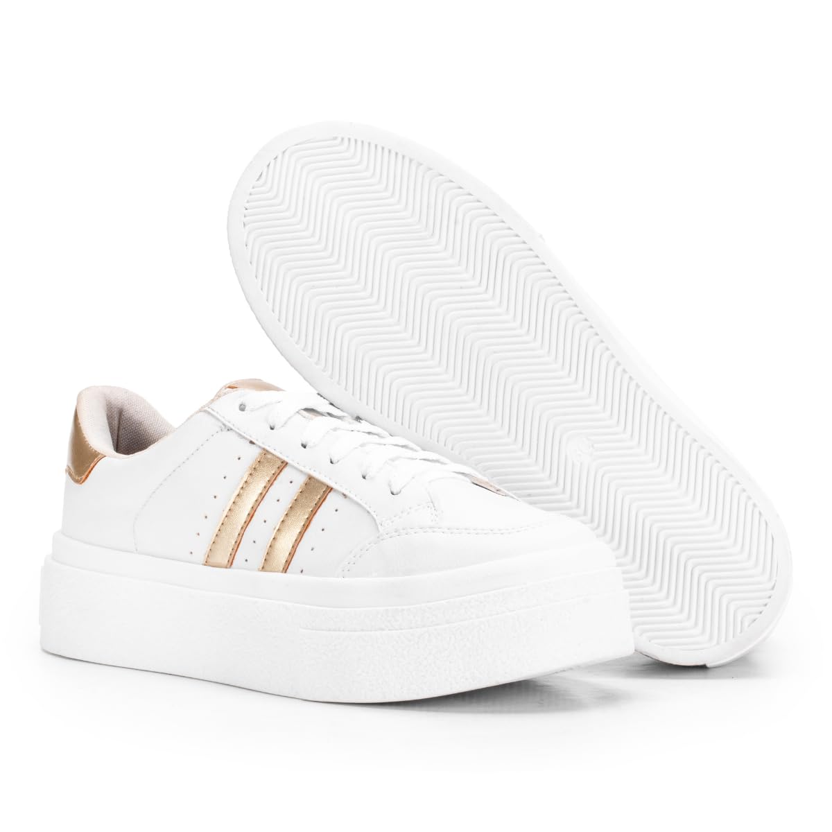 Tenis Feminino Sapatenis Sola Alta Listras Casual Original em promoção! Veja a oferta e mais achadinhos de Tênis 3 Hoje é o melhor dia para comprar Tenis Feminino Sapatenis Sola Alta Listras Casual Original com aquele preço maroto! Promoção! Aproveite a oferta! 3