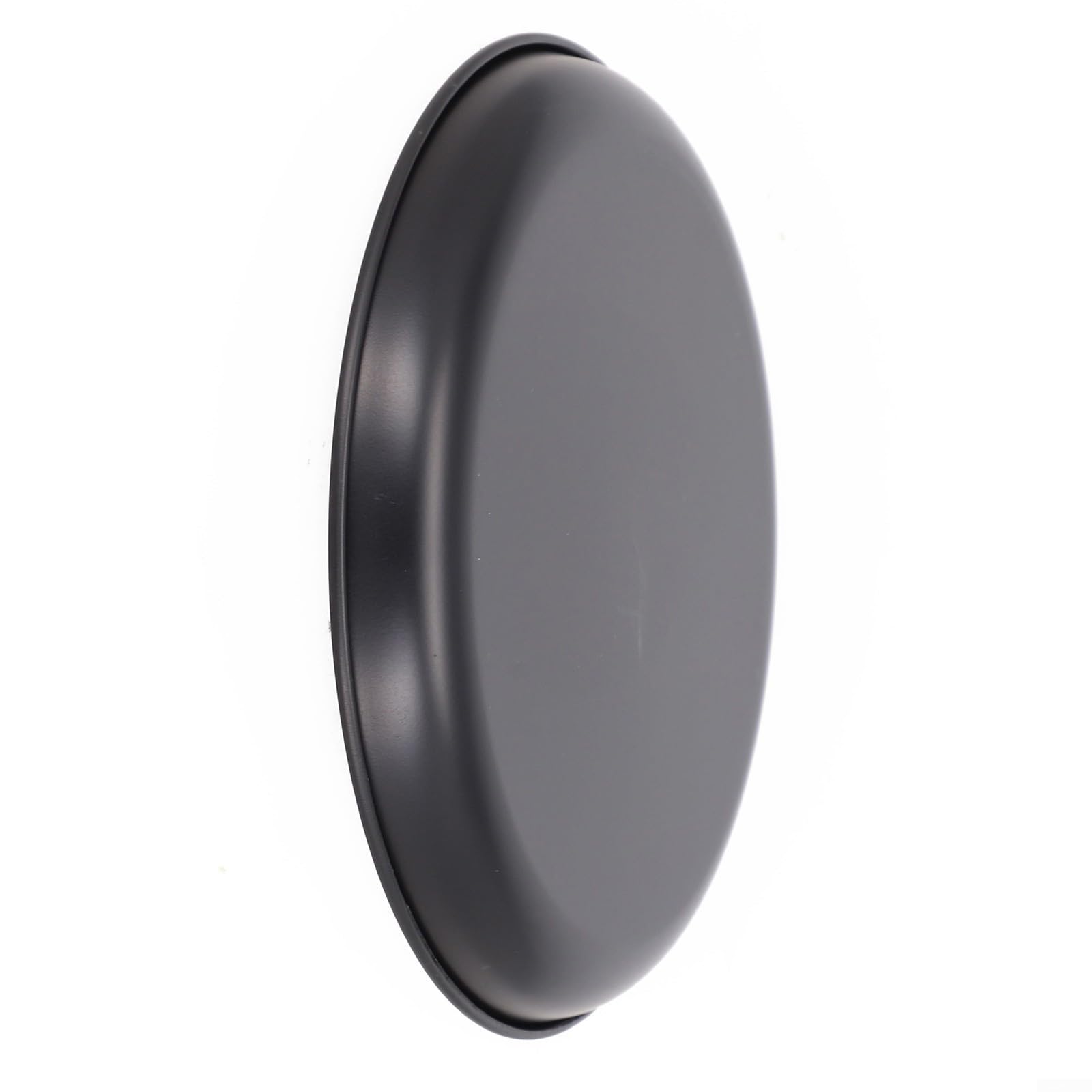 Outdoor Camping Non-Stick Cooking Pan Stainless Steel Lightweight Tableware Portable Picnic Dish Hiking Cookware Plate Rust Scratch Proof Stackable Design 7 Inch Black(6inch Black)