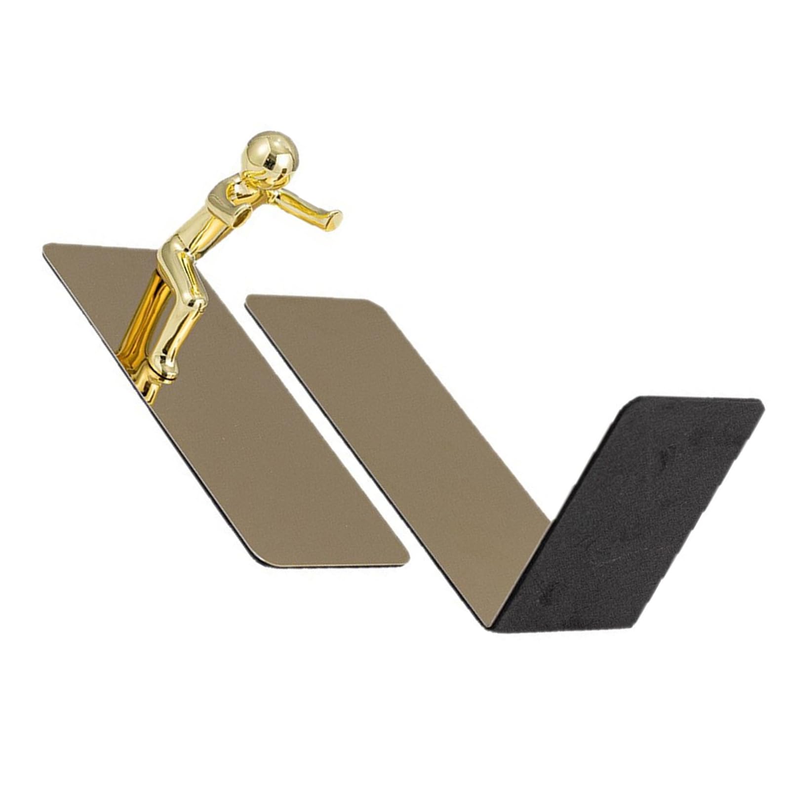 Metal Bookends Creative Book Stoppers Book Holders Shelf Kung Fu Desk Bookshelf Decorative Kung Fu