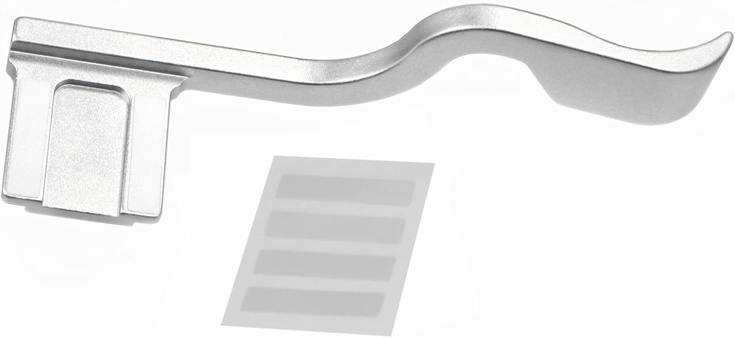 Metal Hot Shoe Thumb Grip for Fujifilm X-T4 XT4 Camera Accessories Silver - Image 5