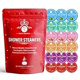 Shower Steamers Aromatherapy, Birthday Gifts for Women or Men, 18-Pack Shower Bombs Gifts for Mom, O