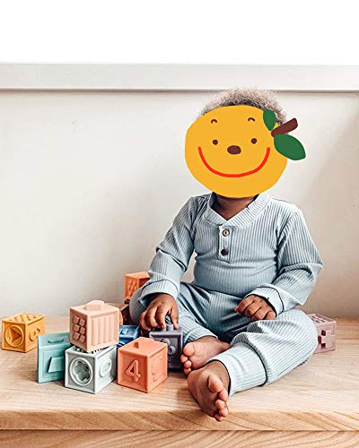 Baby Newborn Girls Boys Long Sleeve Clothes Striped Romper & Pants Set Infant Fall Winter Cotton Outfits (B-Blue, 0-6 Months) #TOP1