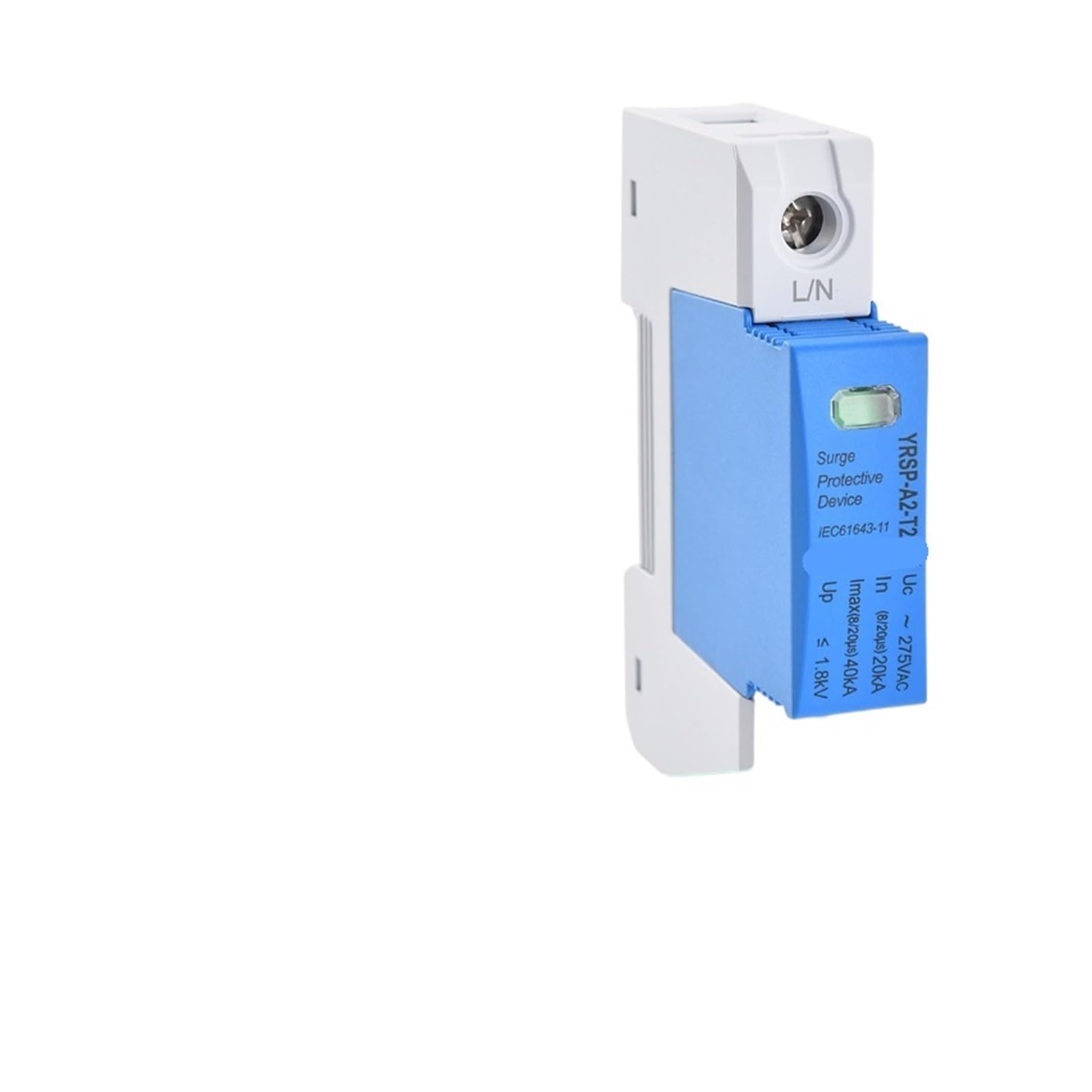 Parafoudre SPD 20KA-40KA MYRRHE Basse Tension Monophasé YRSP-A2-T2