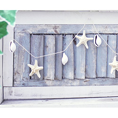 シェルガーランド♡ Amazon.co.jp: シェル ガーランド 2個セット ミックス マリンN