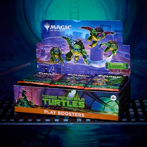Magic: The Gathering | Teenage Mutant Ninja Turtles - Play Booster Box | 30 Packs | Collectible Trading Card Game - 1