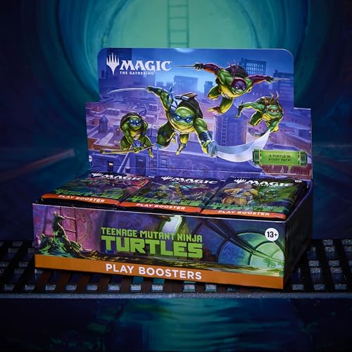 Magic: The Gathering | Teenage Mutant Ninja Turtles - Play Booster Box | 30 Packs | Collectible Trading Card Game