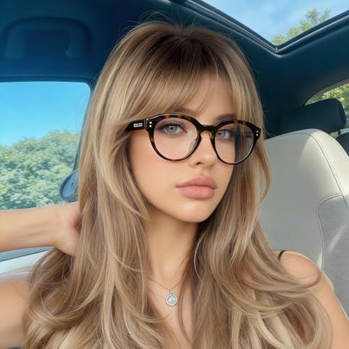 Image of Dollger Fashion Women Round Blue Light Glasses for Men Blue Light Blocking Computer Glasses D1E240404