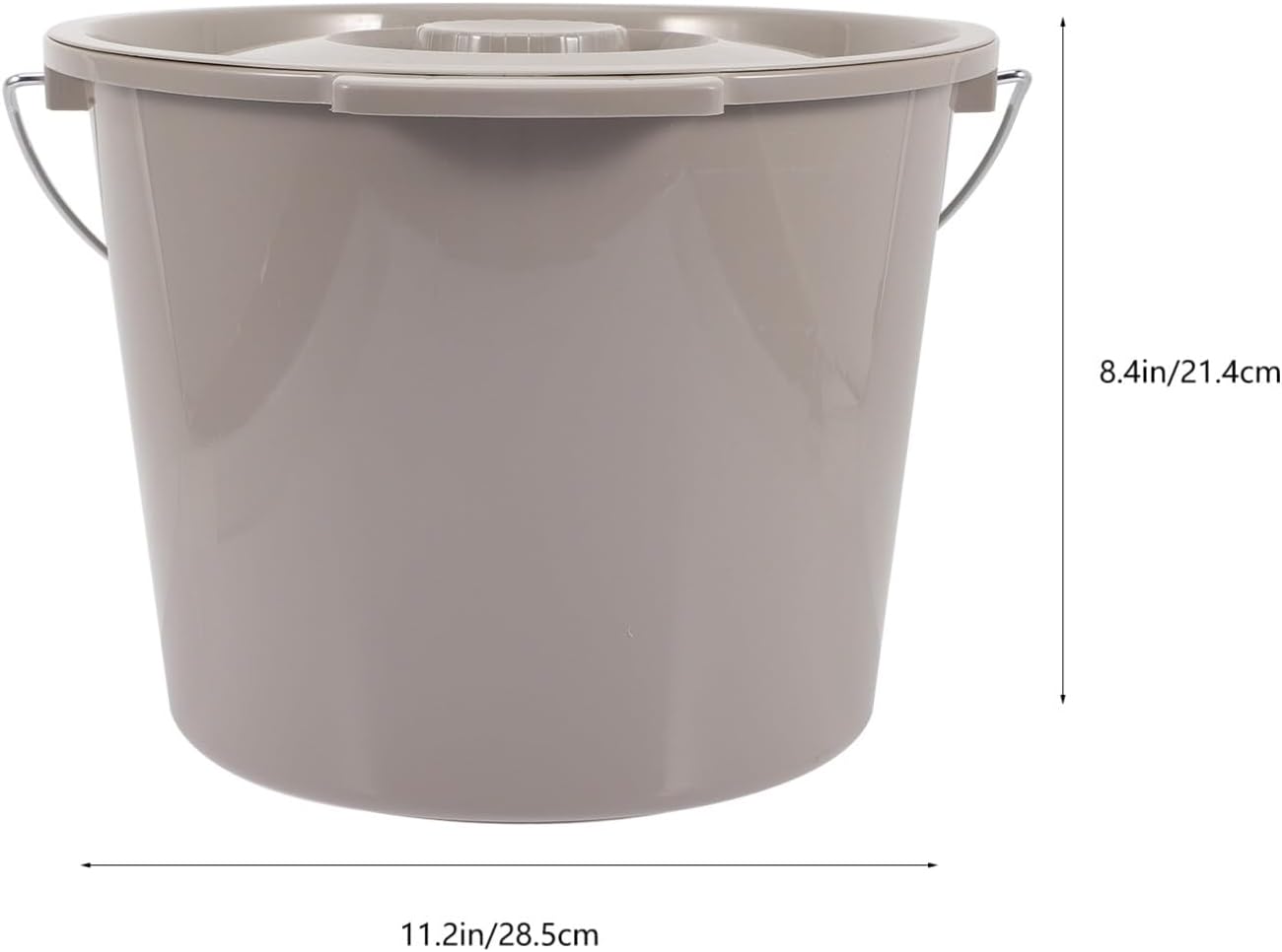 Lidded Bedridden Chamber Pot with Handle Portable Multi-Function Urinal for Pregnant and Disabled Individuals Easy to Clean Lightweight Design for Bedroom Use