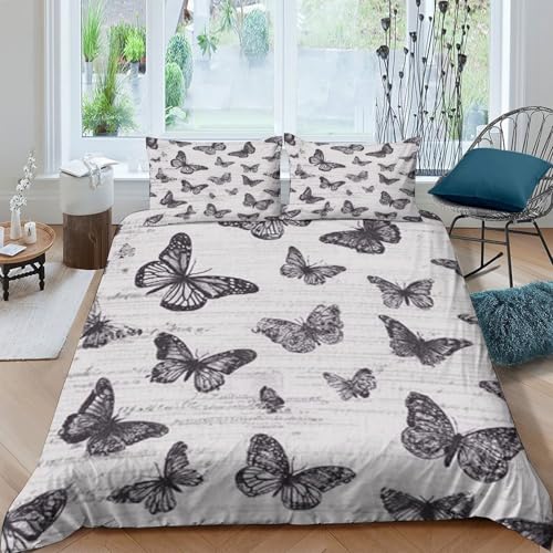 Parure de lit super king housse de couette microfibre léger 3D