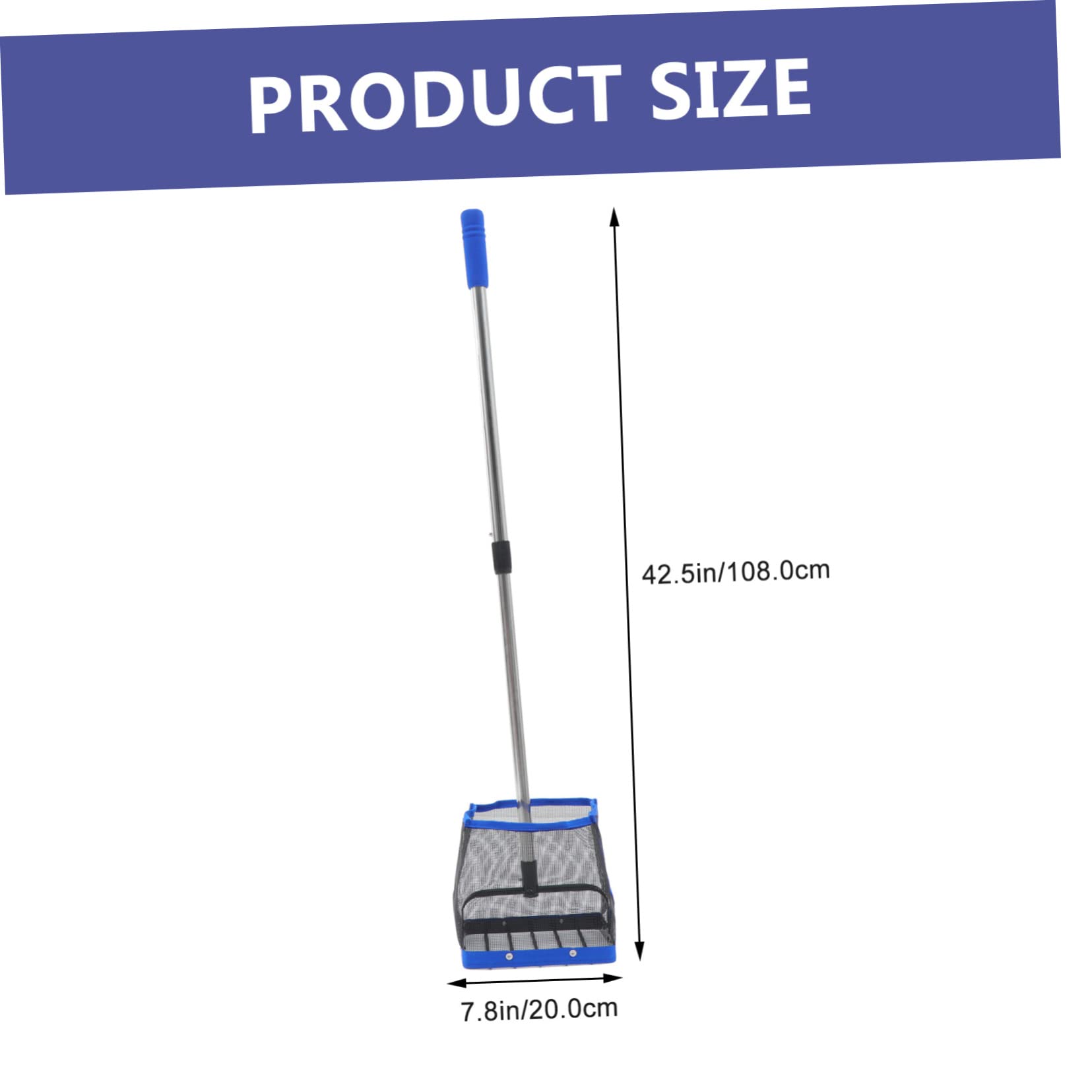 Sosoport Tennis Ball Picker Upper Telescopic Handle Collector for Easy Pickup Lightweight Portable Table Tennis Ball Retriever for Training and Storage