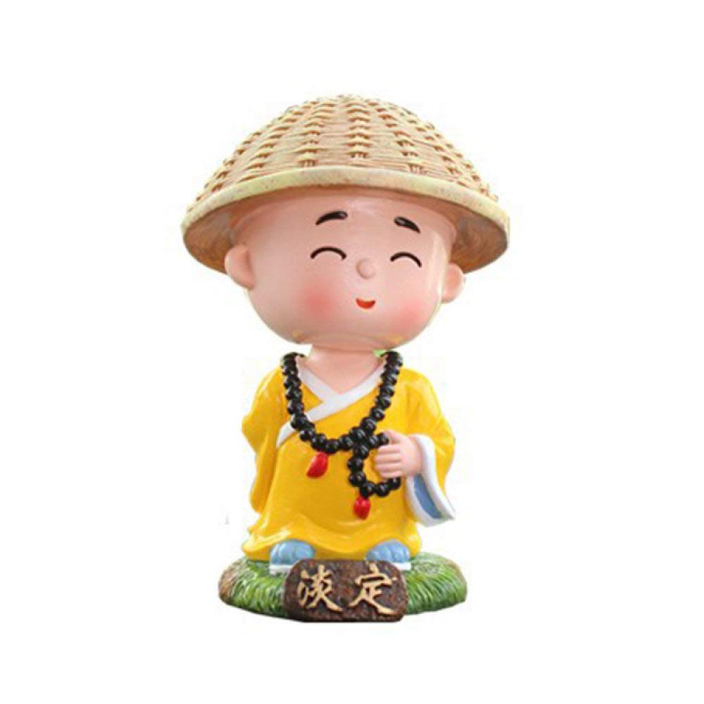 Mignon mini Bouddha en résine à offrir comme objet décoratif créatif