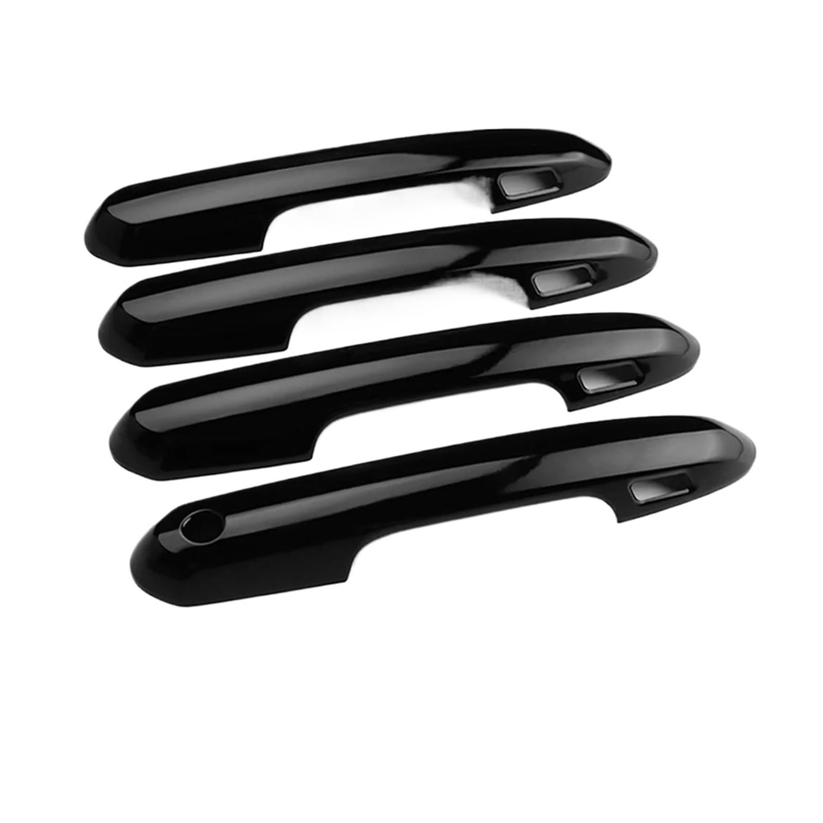 Cavinbdz Black A For Toyota For Rav4 2019 2020 2021 2022 2023 2024 2025 Car Door Handle Trim Cover Decorative Stickers (Black A)