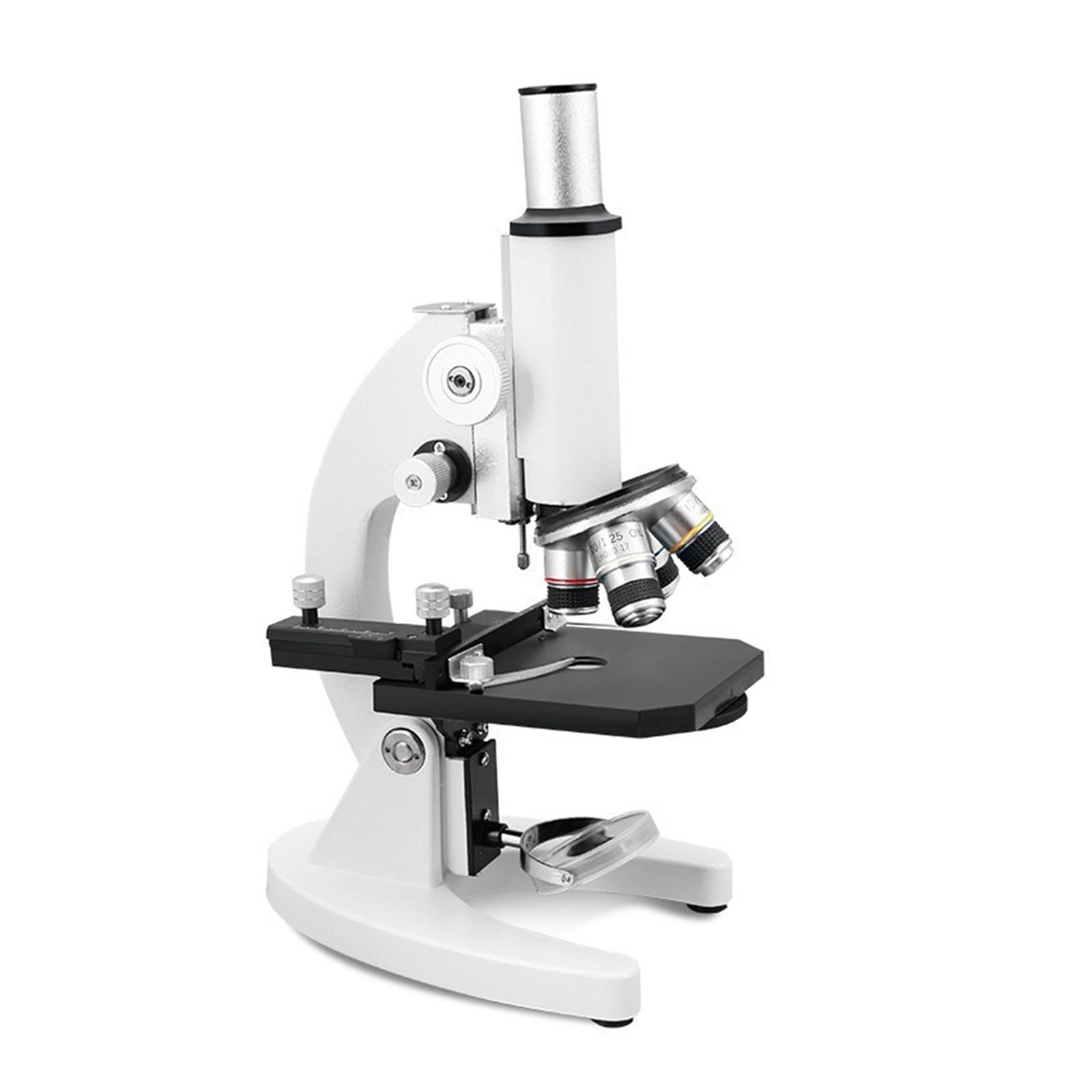 Microscopio óptico monocular 640X, Profesional for Estudiantes de biología y Laboratorio Ciencias for niños, Herramientas ampliamente utilizadas