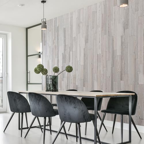 Wandverkleidung aus Altholz, Natürliches Vintage Holz Wandpaneele | Model MasK | Wooden Wall Design (1m2)