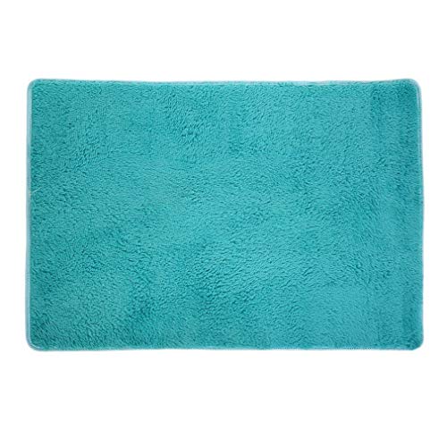 Preisvergleich Produktbild Flauschige Teppiche Haus Wohnzimmer Schlafzimmer Teppich Anti-Rutsch Shaggy Area Teppich Bodenmatte Superweiche Indoor Glatte Bodenteppiche 160x230cm Blau, Uniquelove
