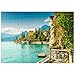 Célèbre Villa De Luxe Monastero, Magnifique Jardin Botanique, Lac De Côme, Lombardie, Italie - Premium 500 Pièces Puzzle - Collection spéciale MyPuzzle de Puzzle Galaxy