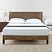 ZINUS Tonja Wood Platform Bed Frame with Headboard, Mattress Foundation with Wood Slat Support, No Box Spring Needed, Easy Assembly, Queen
