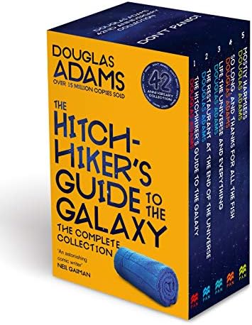 The Complete Hitchhiker's Guide to the Galaxy Boxset: Guide to the Galaxy / The Restaurant at the End of the Universe / Life, the Universe and ... and Thanks for all the Fish / Mostly Harmless