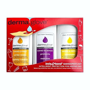 DERMAGLOVE Custom Hygiene Box Set - BARKEEPERS KIT