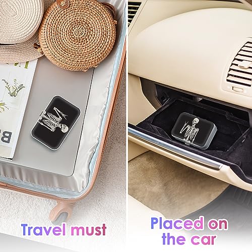 Image of Portable Dental Floss Case - Easy to Store Floss Picks, Perfect for Travel, Hotels, Dinners, Appointments, Human Skeleton, 1 Foot (Pack of 1), Pouch