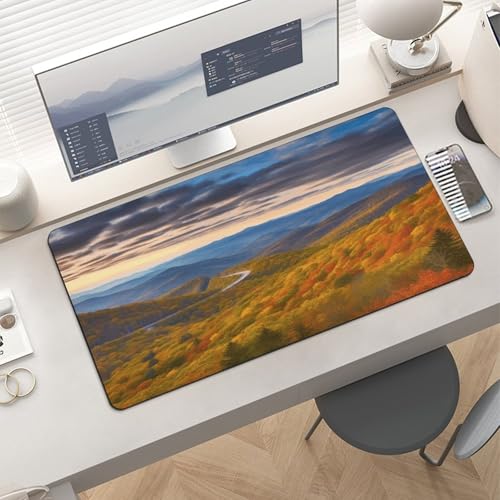 Blue Ridge Parkway Mountains Pad Grande de Goma 30x60 cm miniatura 6