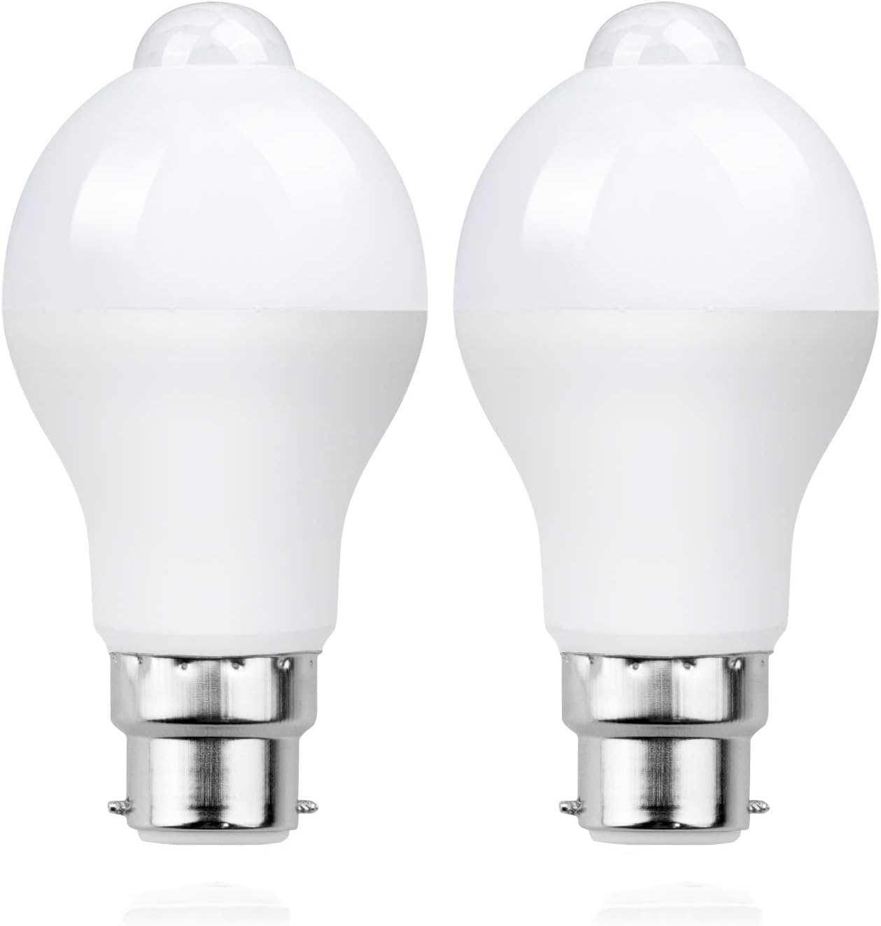 DoRight PIR Motion Sensor LED Bulb B22 7W Cool White 6000K,Equivalent