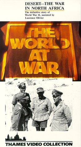 Guerra del desierto norte de África VHS para coleccionistas de cine bélico e historia