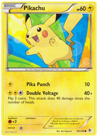 Pokemon - Pikachu (50/149) - BW - Boundaries Crossed