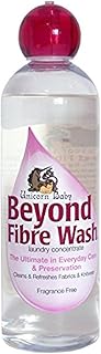 UNICORN BEYOND FIBRE WASH. Daily Wash Detergent for all Types of Fibers. Delicates Heirlooms, Wool, Cashmere, Cotton, Hemp, Alpaca, Sheepskin, Silk, and Synthetics Fabrics. Fragrance-Free. 16 Oz