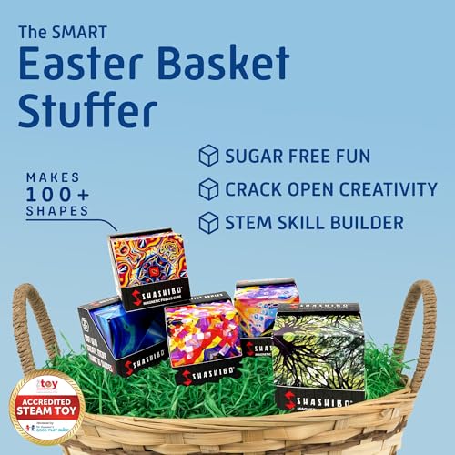 Shashibo Shape Shifting Box - STEM Fidget Toy with Ultra Strong Magnets - Sensory Puzzle Cube Transforms Into 100+ Shape - Additional View