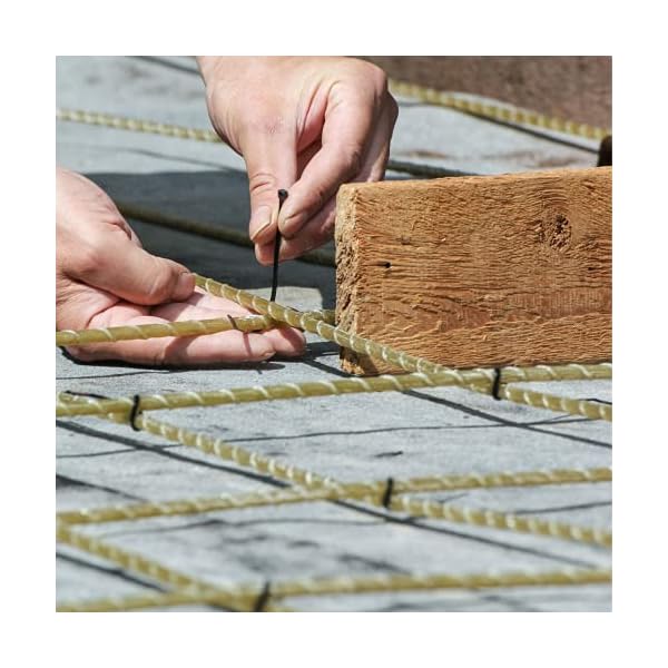 GARDENIX Pflanzenbinder, Kabelbinder 100 Stück (3.6 mm x 100mm, Grün), Wiederverwendbar, Verstellbarer – Bild 6