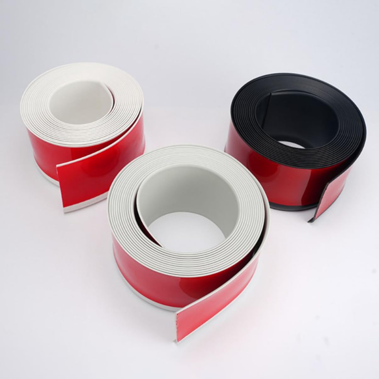jojofuny Moldura de Esquina de Pared Adhesiva Flexible para Bordes de Pared Autoadhesivos para Decoración de Paredes y Acabados de Azulejos