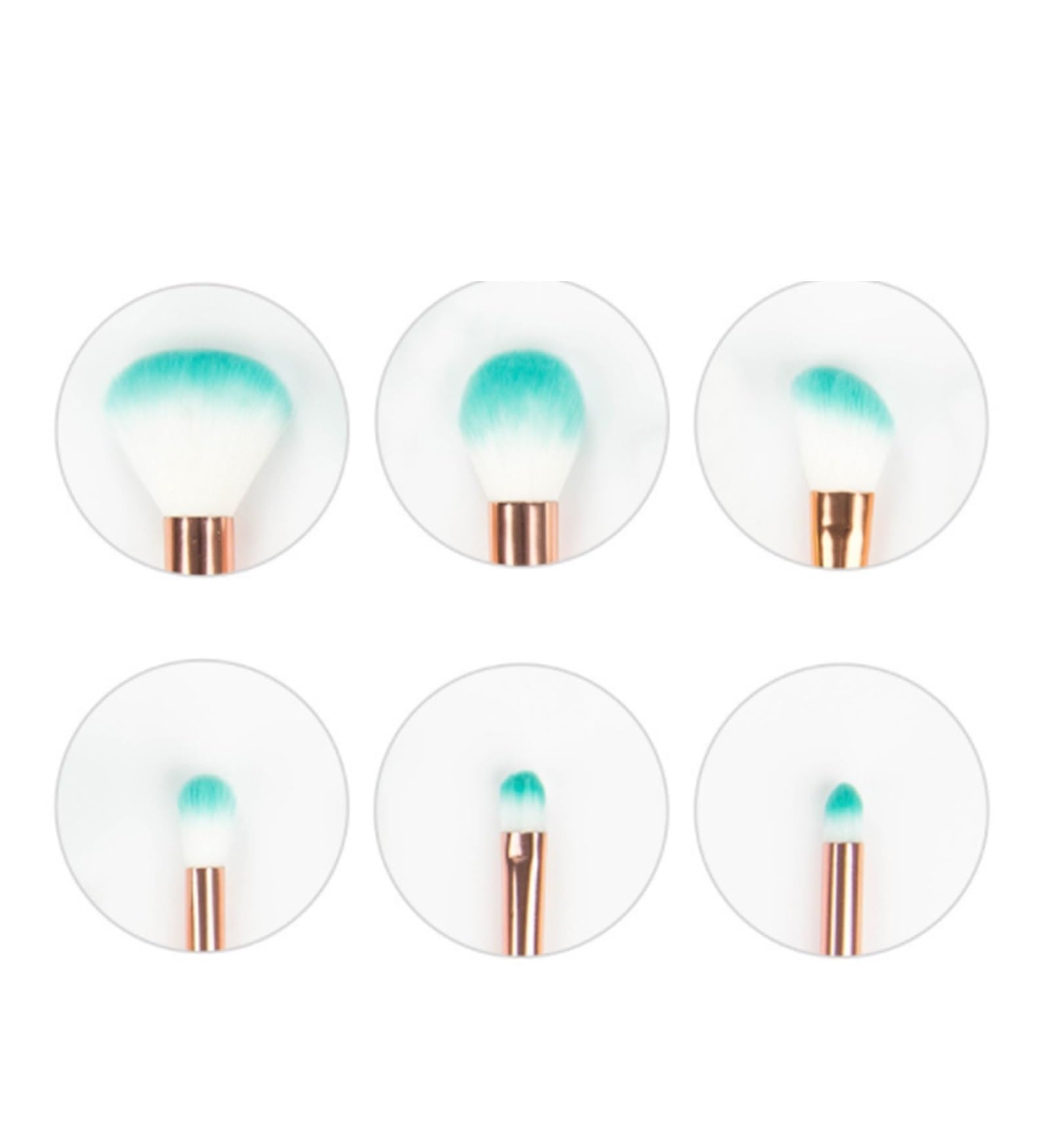 Pinsel Werkzeuge Make-up-Pinsel-Set, 7-teilig, Make-up-Pinsel, Abgewinkelter Konturenpinsel, Concealer, Lidschatten, Gesichtspinsel Gesichtsbemalung