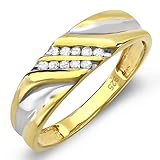 0,20 ct. Runde Diamanten in Kanalfassung