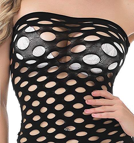 Dames visnet ondergoed nylon lichaam kousen sexy ondergoed gaas nachtjurk ondergoed dameskleding -Sexy lingerie kant pop… - Afbeelding 5