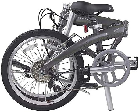 Dahon MU D8 Folding Bicycle Custom V Brake, V-Clamp Technology Frame, Adjustable Handlebar Post Lock