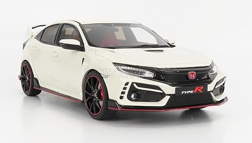 Miniatura 4 de OttOmobile Otto-Mobile 1/18 Civic Type-R GT (FK8) 2020 Blanco OT388