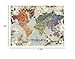 Galison Winged Metamorphosis – 1000 Piece Wendy Gold FOIL Jigsaw Puzzle Featuring Beautiful Artwork of A Butterfly Inspired World Map