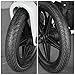 Front 12/12.5×1.75/2.125/2.25 and Rear 16×1.75/2.125 Tires and Tubes (1+2) Fit for 3-Wheeler Gear Jogging Troller Models (Both Single and Double Strollers) Including Revolution SE/Pro/Flex/SU/Ironman