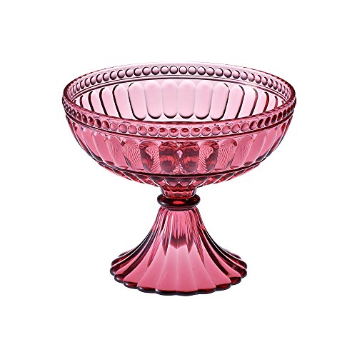 Kinto 23019 Cake Stand, PETAL Bowl, 5.7 inches (145 mm), Wine Red