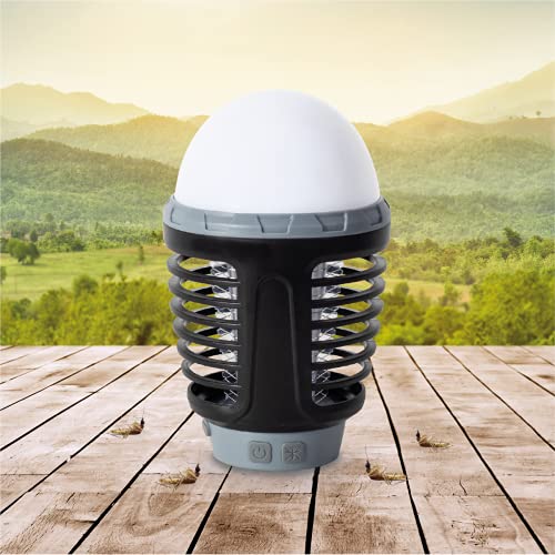 Lámpara anti mosquitos impermeable IP67 para terrazas y camping 5