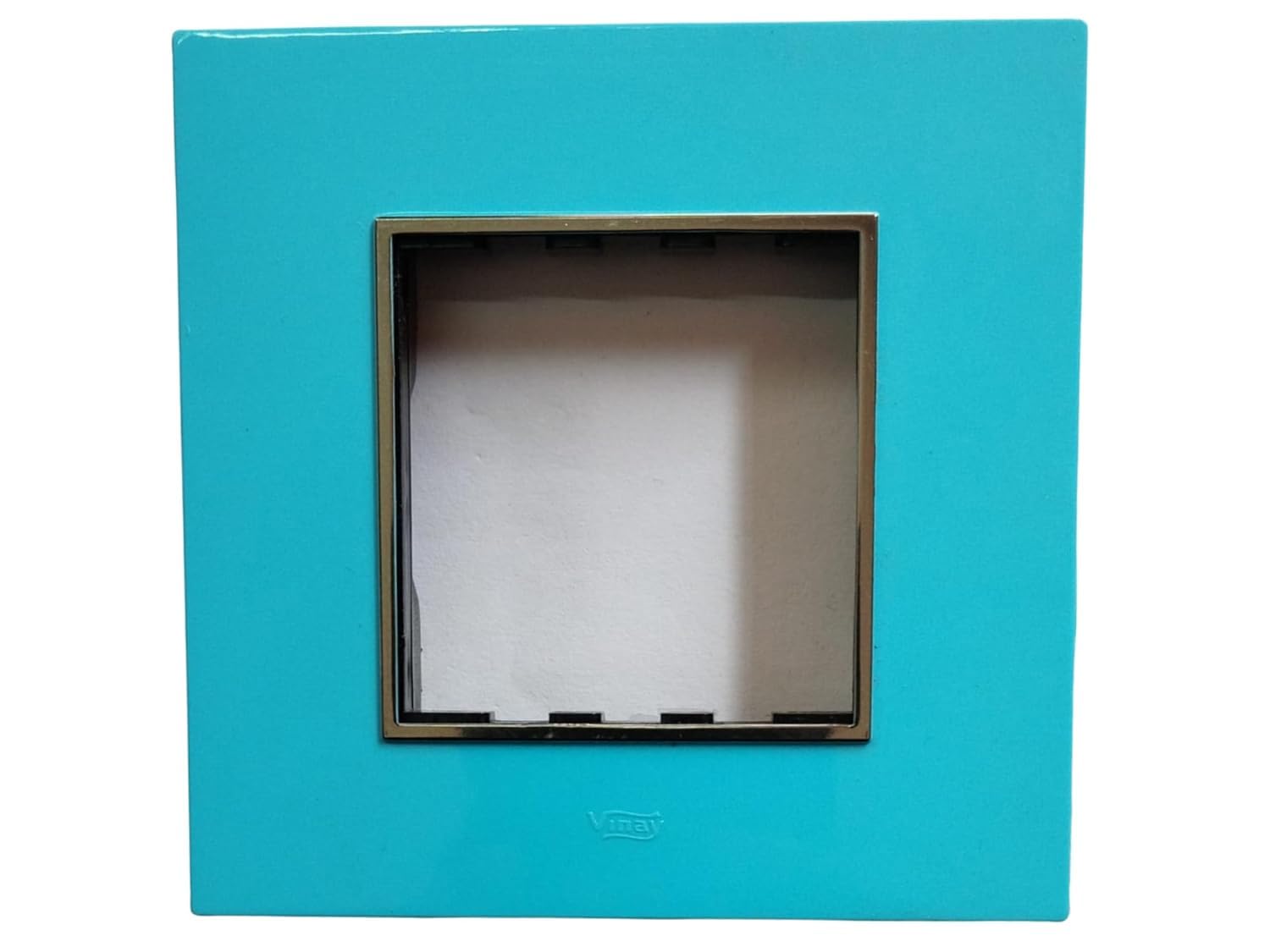 Sky Blue Modular Switch Plate Cover Frame Switch Board Face Plate Durable Polycarbonate Electric Switch Cover (Sky Blue, 2M)-image-34