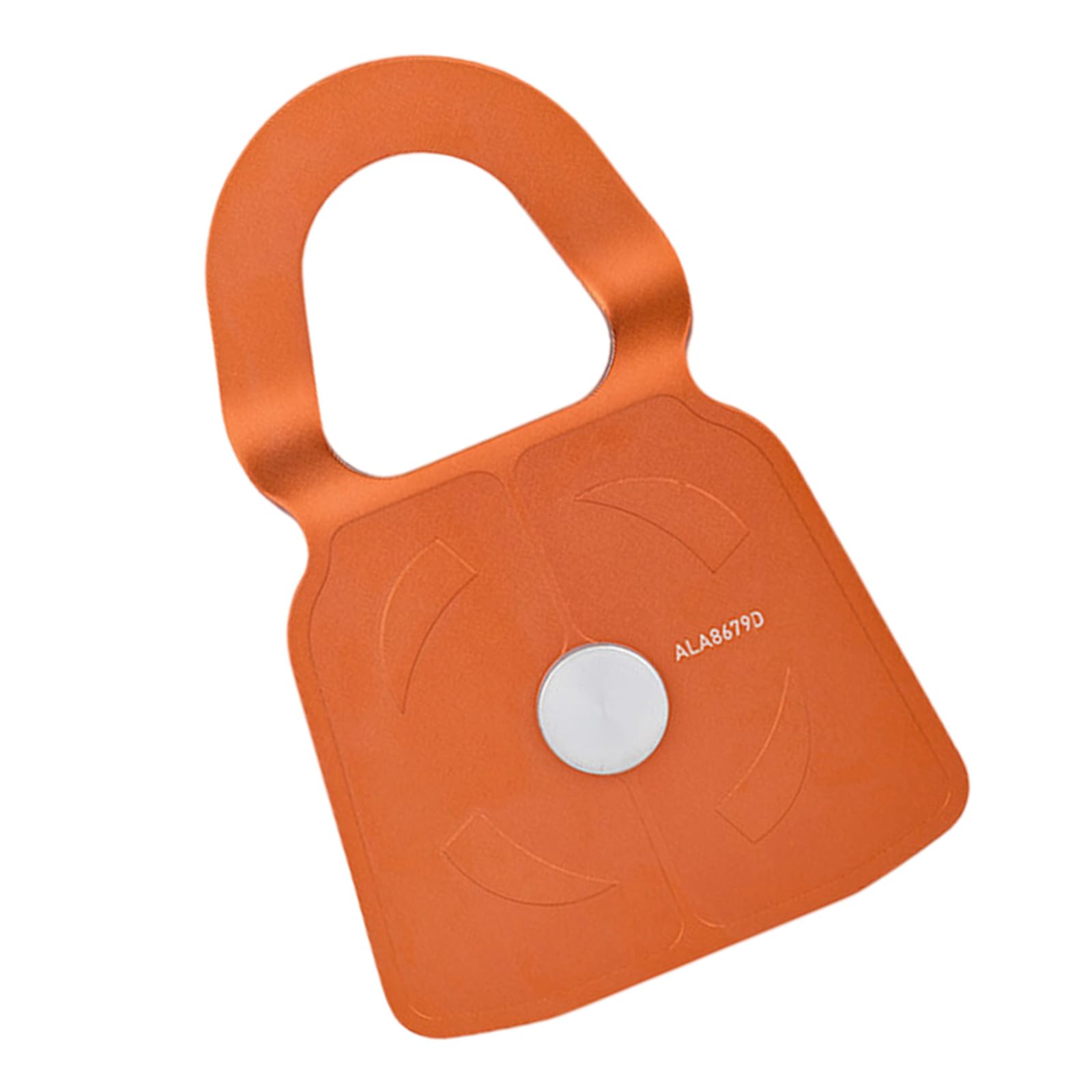 Pulleys Heavy Type Aluminum Alloys with Side Plate 360 Degree Swivels Pulleys for Mountaineering Construction Load Movemen Rusts Resistant Climbing Equipment